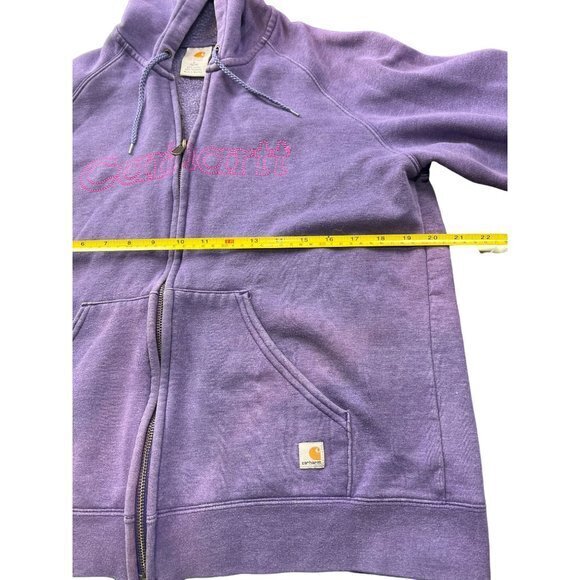CARHARTT FULL ZIP HOODIE SIZE L | C1 - Picture 4 of 5